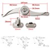 2 Pack Pxyelec Lid Support Hinge Lid Stay Hinge with