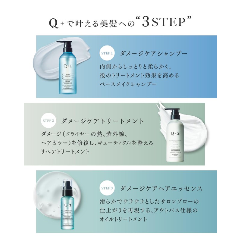 Q+ Treatment Refill < Damage Care > Salon Exclusive Conditioner