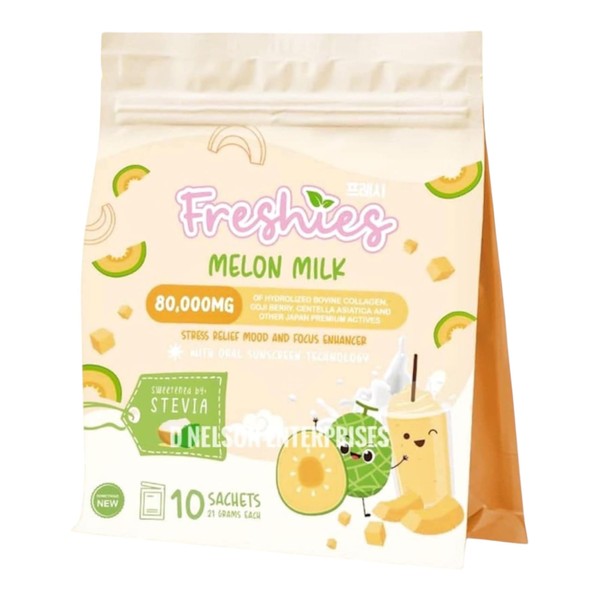 Freshies Melon Milk Collagen Drink by Juju Glow | Hydrolyzed