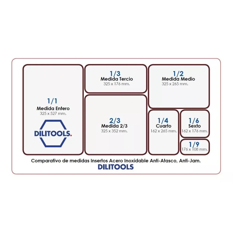 Dilitools Inserto Policarbonato Noveno 4 Dilitools