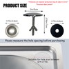 Ulifebetter Kitchen Sink Hole Cover, 2in Kitchen Sink Cover Plate