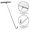 Hohopeti Stainless Steel Manhole Cover Hook T Shape Heavy Duty