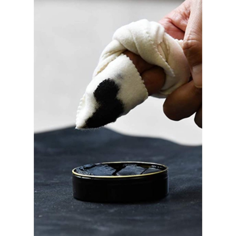 3 Pack Saphir Pate De Luxe Shoe Polish 50ml -