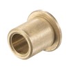 sourcing map Flange Sleeve Bearings 8mm Bore 12mm OD 15mm