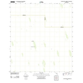 Florida Maps - 2012 Custard Apple Hammock, FL - USGS Historical Topographic Wall Art : 24in x 30in