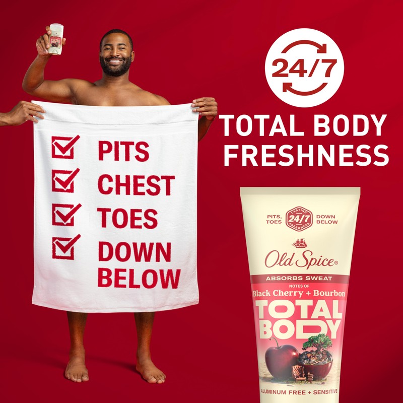 Old Spice Whole Body Deodorant Cream for Men, Aluminum Free,