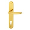 HOPPE Roissy 2857673 Door Handle Set on Long Plate Profile