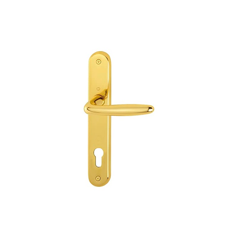 HOPPE Roissy 2857673 Door Handle Set on Long Plate Profile