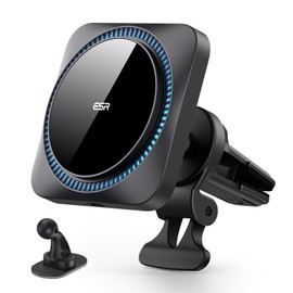 ESR for MagSafe Car Mount Charger with CryoBoost, Phone Cooling MagSafe Car Charger, Magnetic Wireless Car Charging, Air Vent/Dashboard Car Phone Holder for iPhone 17/16/15/14/13/12,S25, Fast Charging