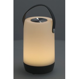 Spetebo LED Tischlampe für Außen mit Touch Funktion - 19 x 11,5 cm - Gartenleuchte Akku betrieben per USB wideraufladbar - Camping Garten Balkon Tisch Nacht Licht Außen Leuchte