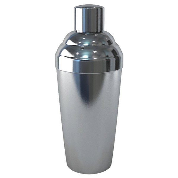 nu steel Stainless Steel Big One Cocktail Shaker, 110 oz, Shiny