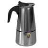 Home Basics Stainless Steel Stove Top Espresso Coffee Maker (Silver)