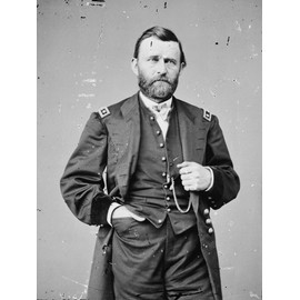 Ulysses S. Grant Photograph - Historical Artwork from 1855 - US President Portrait - (11" x 14") - Matte