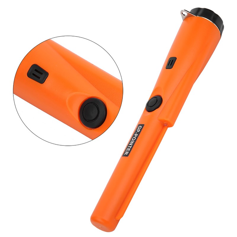 Handheld Metal Detector Pinpointer Gold Search Underwater Use Faux Leather