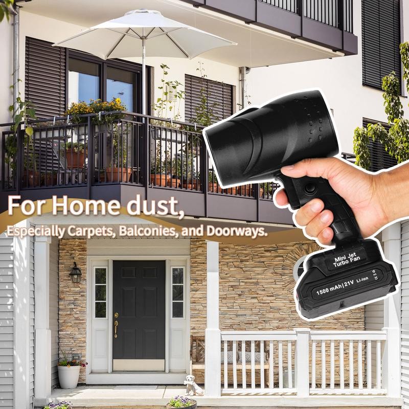Turbo Jet Blower Cordless Super Power Air Duster Handheld Powerful