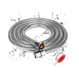 7 Colour Changing Led Shower Head Ionic Filtration Shower Hose 1.5m Extra Shower Head Beads Bio-Active Stone Mineral Ball