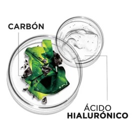 Garnier Mascarilla Facial Carbón Con Ácido Hialurónico Tipo de piel Grasa