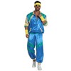 Aibaowedding 80s Outfit, Men's Retro Tracksuit for Women, Bad Taste