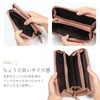 [Blanpom] Wallet Women's Genuine Leather Long Wallet Long Wallet Bi-color