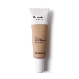 Inglot Playinn YSM Cream Foundation Liquid Make-Up, Skin Tone Adjustment Foundation, Natural and Matte Look, Silky Smoothness, for All Skin Types, 30 ml: 50