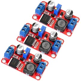 3Pcs XL6019 5A High Power DC-DC Step Up Boost Converter Module Adjustable Voltage Regulator 3-35V to 5-40V 5V 6V 9V 12V 24V Voltage Regulator Power Modules Boost Module Booster