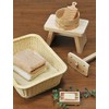 Warm Natural Wood Hot Tub, Round Mouth, Diameter 8.7 inches