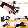 Finger Strengthener Extension Exerciser Stretcher, Strength Adjustment Finger Resistance Bands