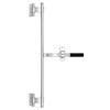 QWORK Cargo Trailer Cambar Cam Bar Lock, 36" Trailer Door