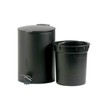 Kela Bin, Metal, Black, one Size