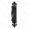 Adonai Hardware "Achaz Aluminium Door Pull with Back Plate (2,