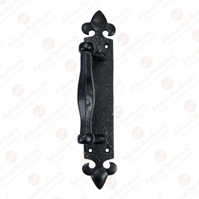 Adonai Hardware "Achaz Aluminium Door Pull with Back Plate (2,