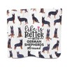 PXTIDY German Shepherd Kitchen Towel Life is Better with German