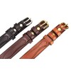 Men's English Bridle Leather Ranger Belt - 1 1/4" Taper
