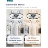 20" Low Profile Ceiling Fans with Lights, APP & Remote,