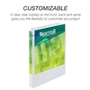 Samsill Plant-Based 1 Inch Durable Round Ring, Made in USA,