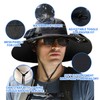 Solar Power Fan Hat,Solar Panel Fan Hats,Sun Hat with Solars