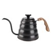 1.2L Stainless Steel Tea Coffee Kettle with Thermometer Gooseneck Spout