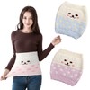 Guitbergo Women's Belly Wrap, Cute Body Warmer, Set of 2,