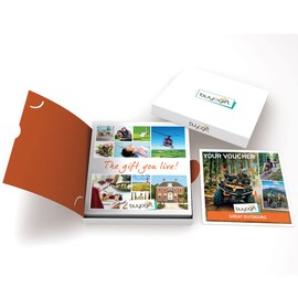 Buyagift Great Outdoor Gift Experience Box - 675 UK Experiences - Treetop Adventures, Vineyard Tours, Rafting, Glamping & More