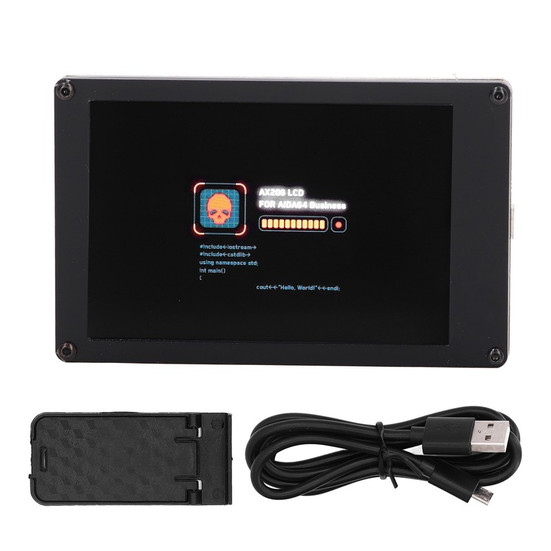 3.5in IPS Monitor Subscreen LCD Display Screen with USB Power