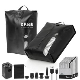 Travel Vacuum Bags with Electric Pump for Carry-On Luggage