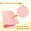 15.7"x11.8" Perforated Baking Mats, Non-Stick Hollow Out Silicone Mat, Reusable