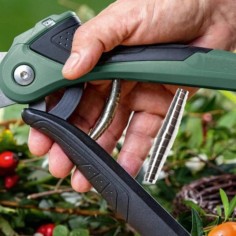 8Pcs Multifunctional Garden Shears Spring High Elastic Practical Steel Volute