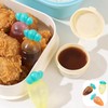 SHUNGXINYI 6 Pcs Mini Soy Sauce Bottle, Mini Ketchup Bottles