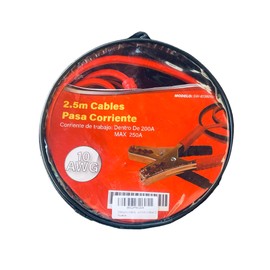 Kit de Emergencia para Automóvil Cables Pasa Corriente para Auto, Cable para Pasar Corriente de Carro, Arrancador de Batería Portátil, Cargador de Batería, Accesorios para Automóviles y Coche