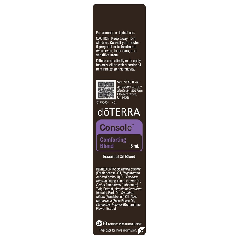 doTERRA - Console Essential Oil Comforting Blend - 5 mL