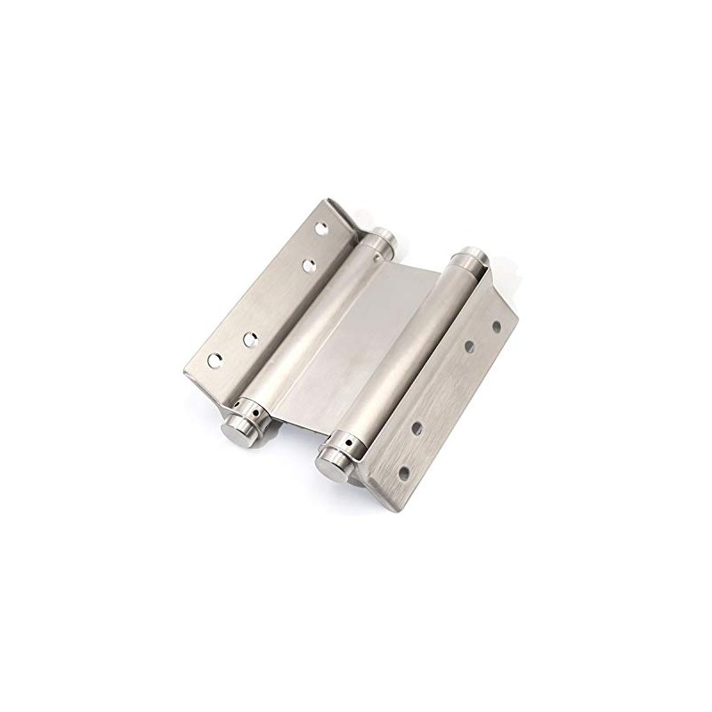 Pair of 6" Stainless Steel Cafe Saloon Door Swing Self