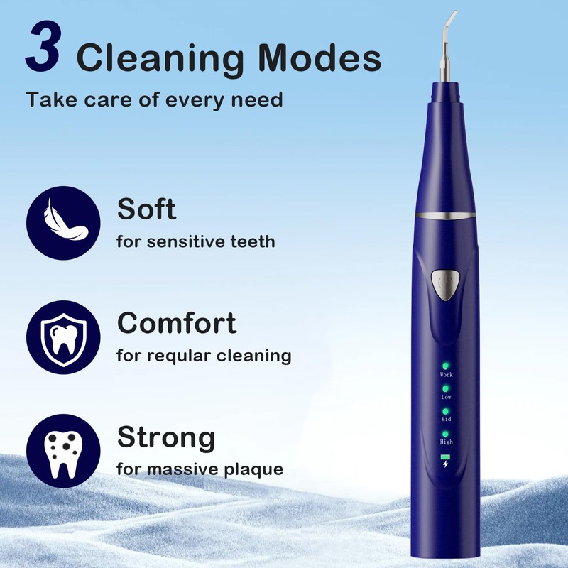 Psytpusa Plaque Remover for Teeth, Pet Ultrasonic Cleaner, Dog Plaque