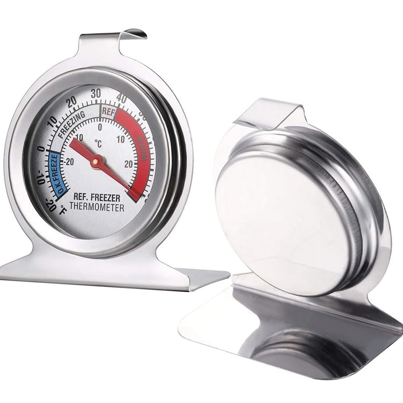 2X Refrigerator Freezer Thermometer Series Dial Thermometer Temperature Thermometer for