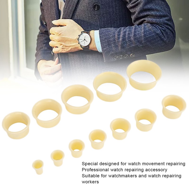 12pcs Watch Movement Holder Professional Watch Movement Repairing Accessory